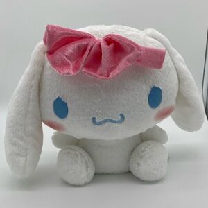 Cinnamoroll Lovely Pink Ribbon Plushie Soft Sanrio FuRyu 2024 Plush